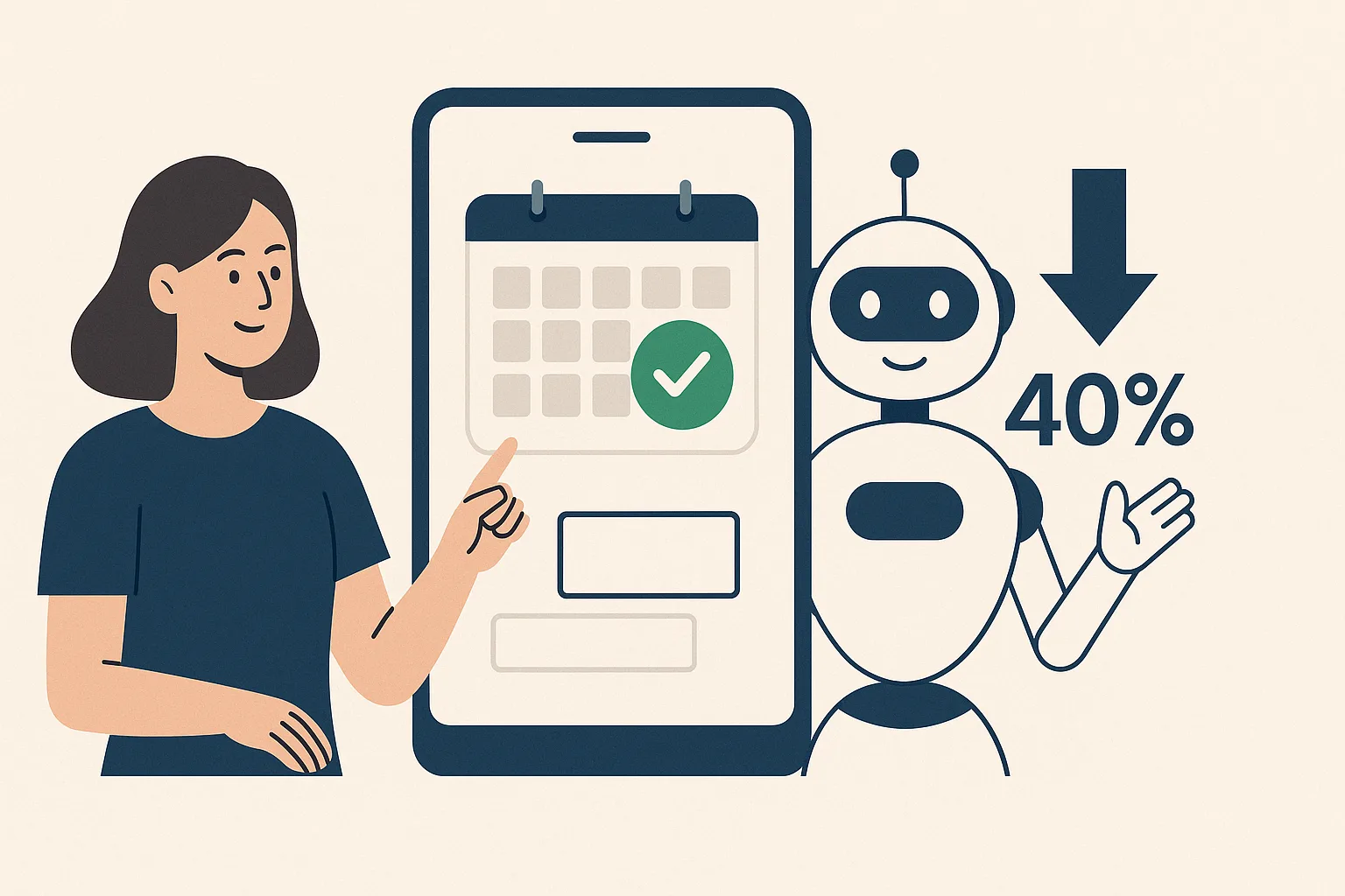 How AI Appointment Reminders Reduce No-Shows by 40%